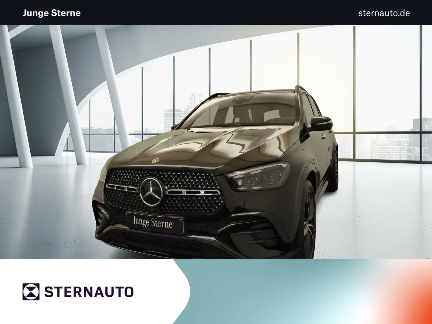 Mercedes-Benz GLE 300 GLE 300d 4M AMG Airmatic Akustik AHK Distro Burm Schwarz - 1
