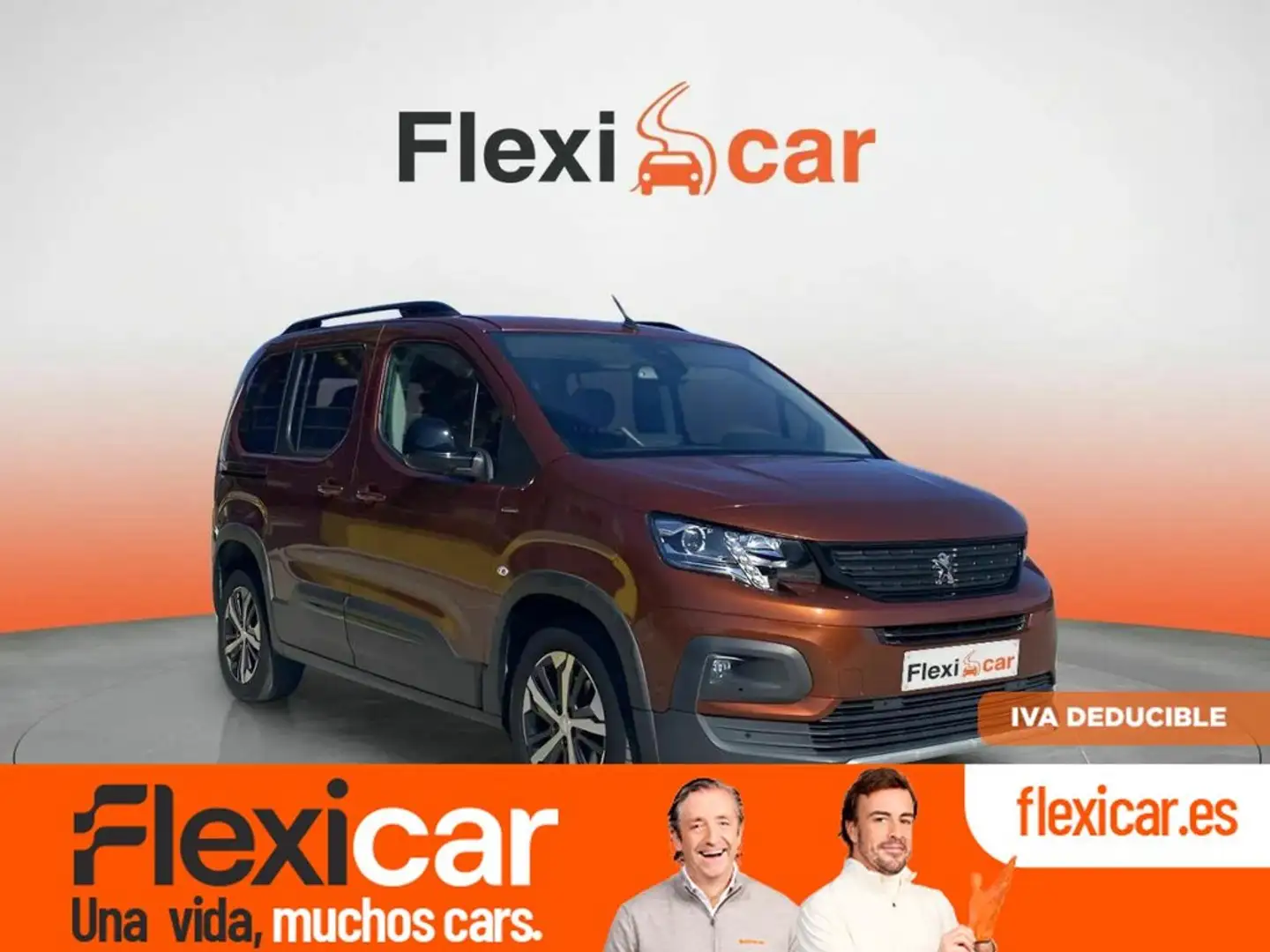 Peugeot Rifter 1.5BlueHDi S&S Standard GT Line EAT8 130 Naranja - 1