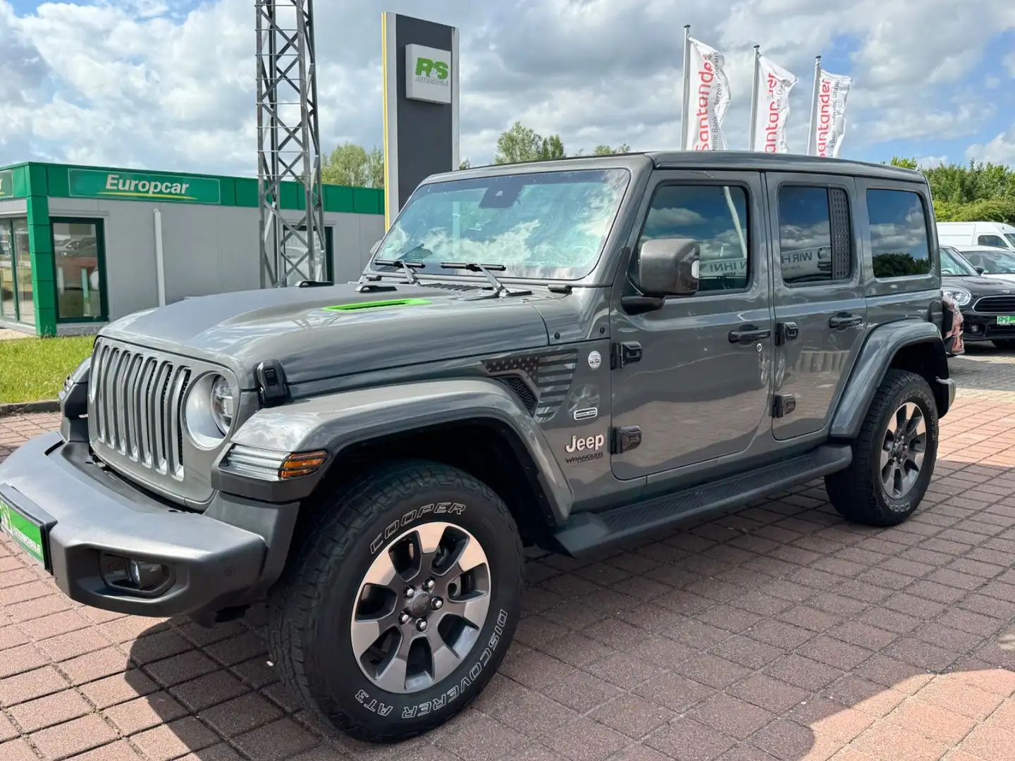 Jeep Wrangler 2.2CRDI  Unlimited Overland TRAIL RATED Grau - 1