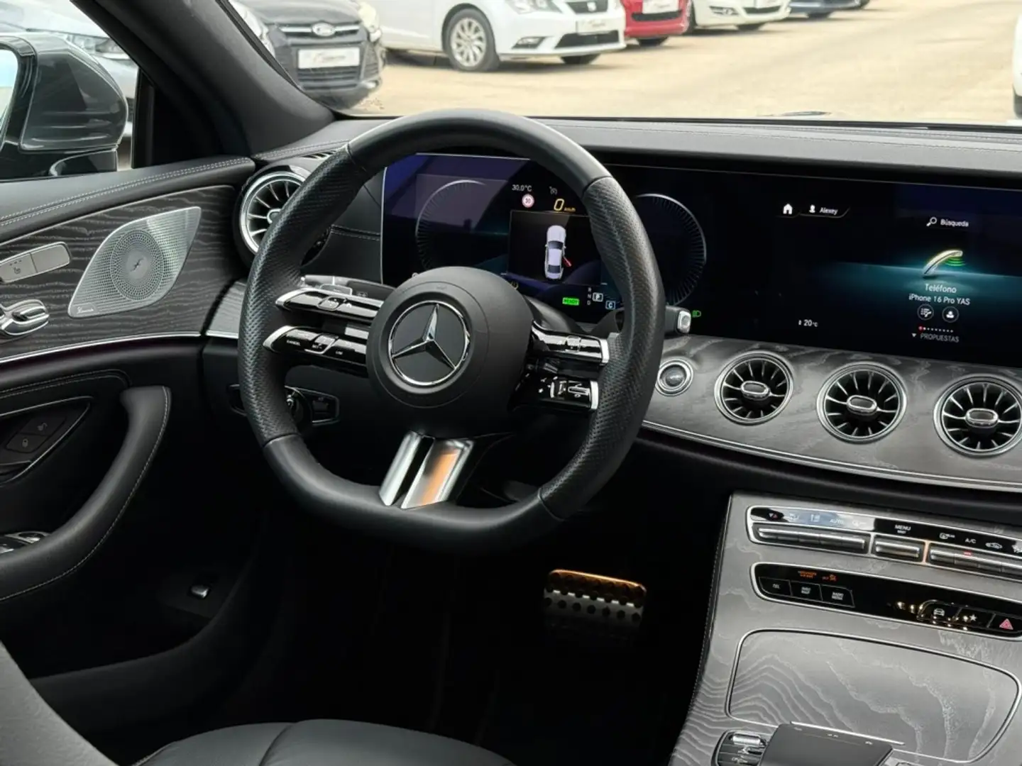 Mercedes-Benz CLS 300 300d 4Matic Aut. Gris - 2