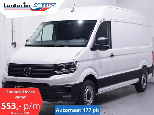 Volkswagen Crafter 35 2.0 TDI 177 pk L3H3 Aut. va 553,- p/mnd Navi Ca