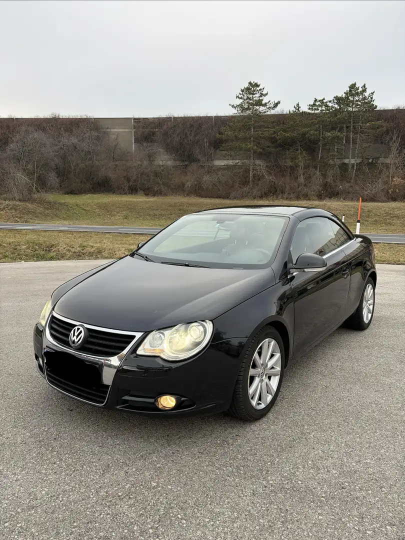 Volkswagen Eos 2,0 FSI Schwarz - 1