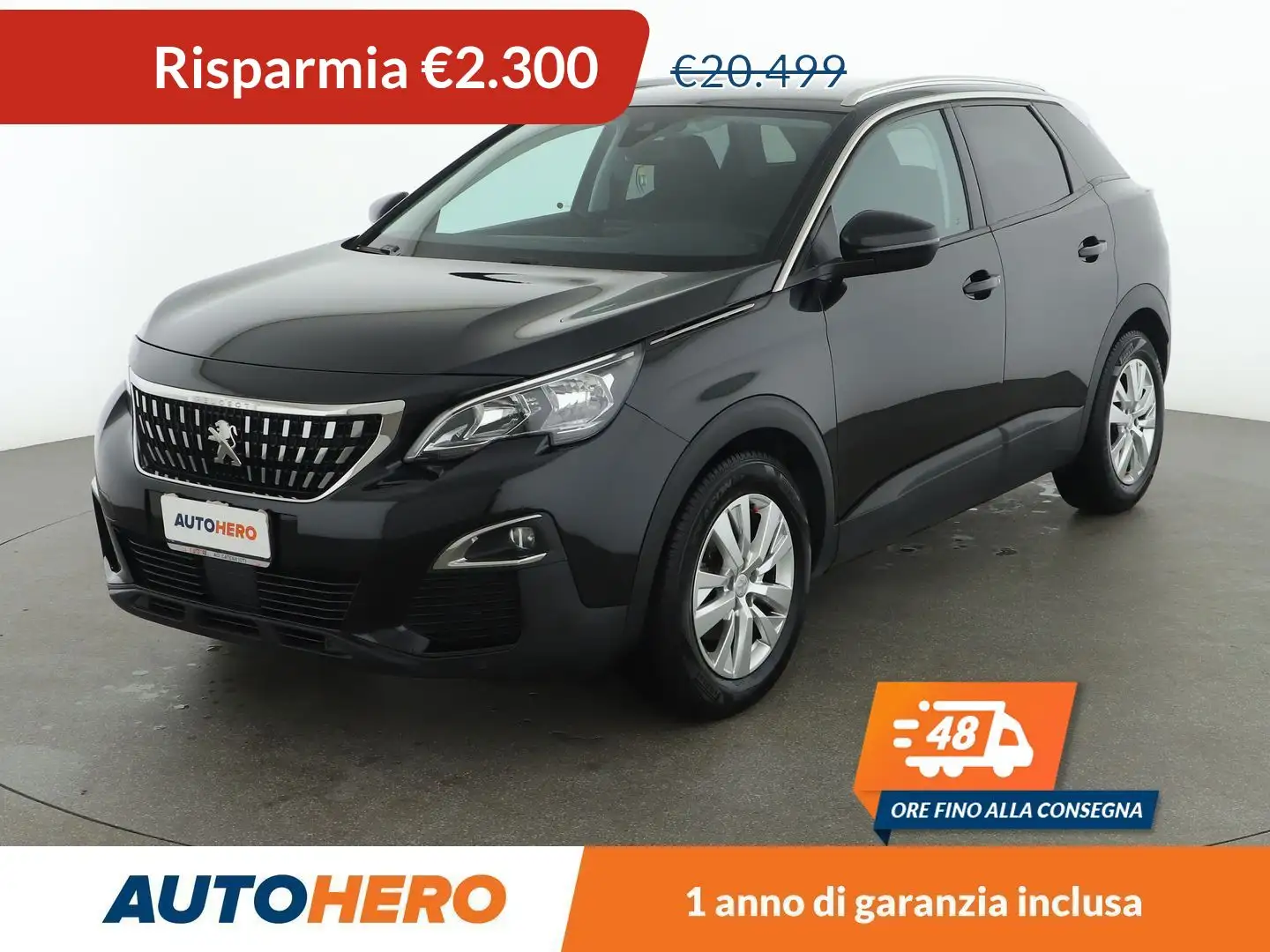 Peugeot 3008 1.5 Blue-HDi Business Nero - 1
