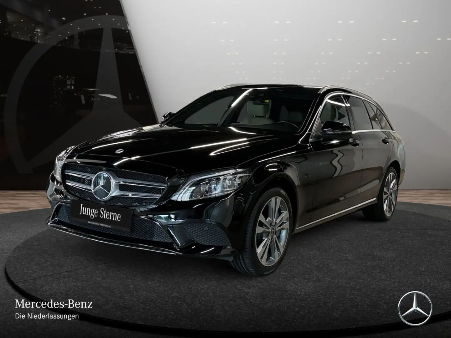 Mercedes-Benz C 300 de T AVANTG+360+AHK+MULTIBEAM+BURMESTER+SPUR Noir - 2