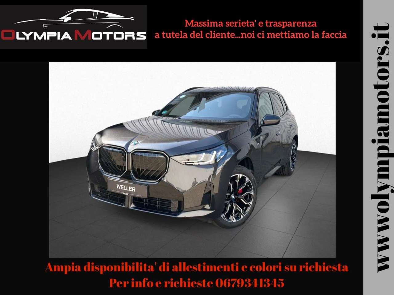 BMW X3 XDRIVE M SPORT PRO LASER TETTO 20 KAMERA BLACK