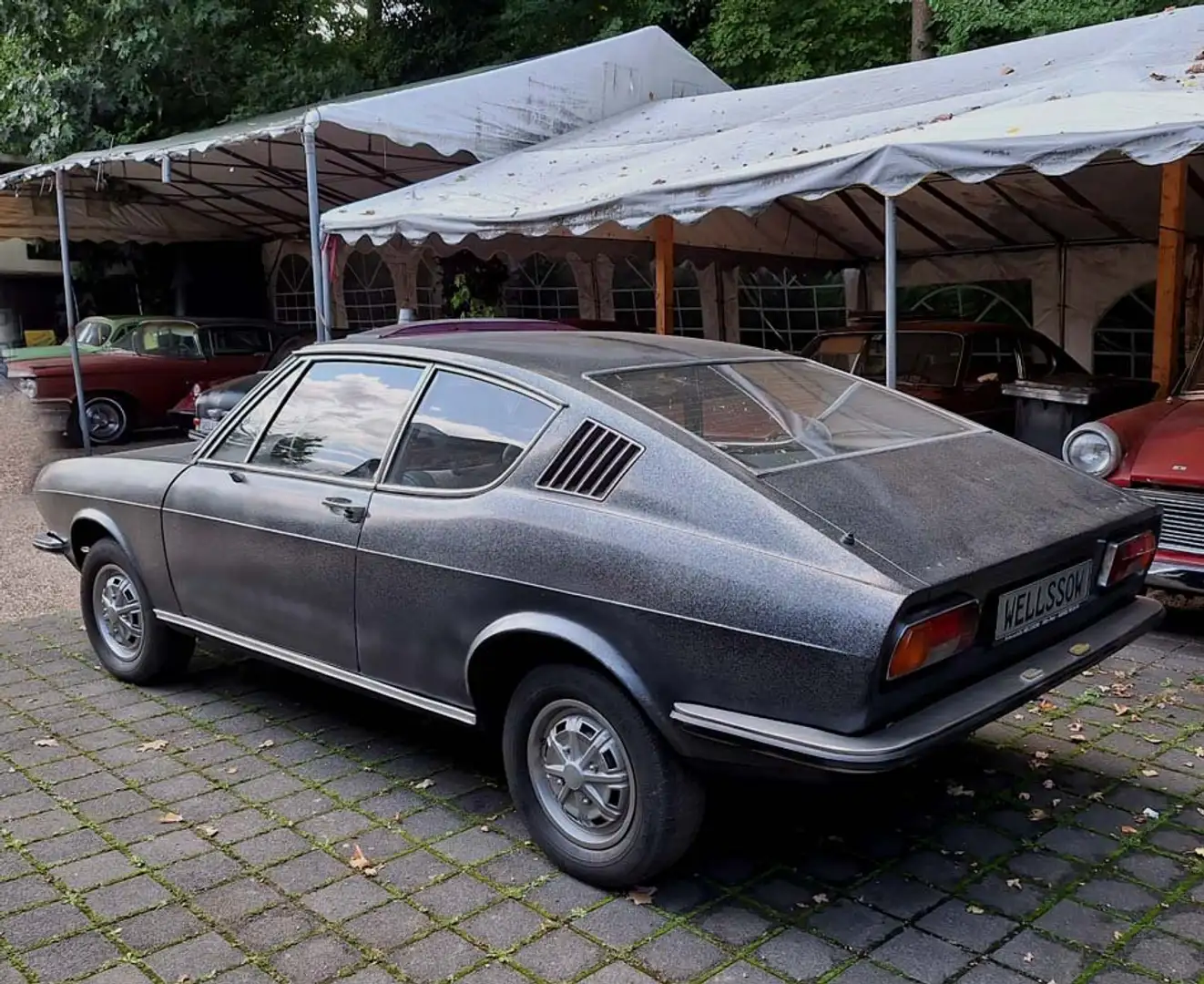 Audi 100 Coupe Schiebedach Scheunenfund Schwarz - 2