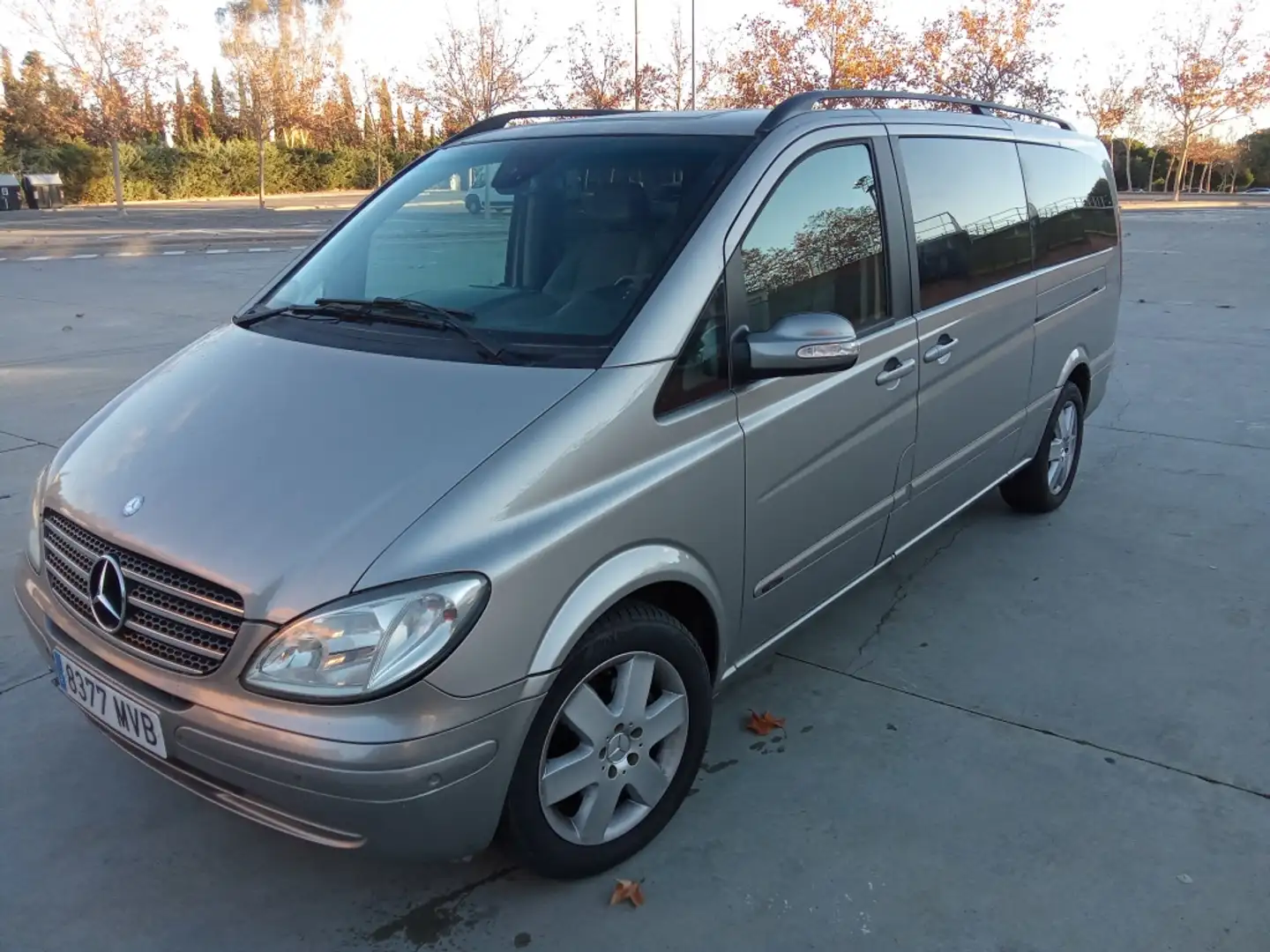 Mercedes-Benz Viano 2.2CDI Trend Larga Gris - 2