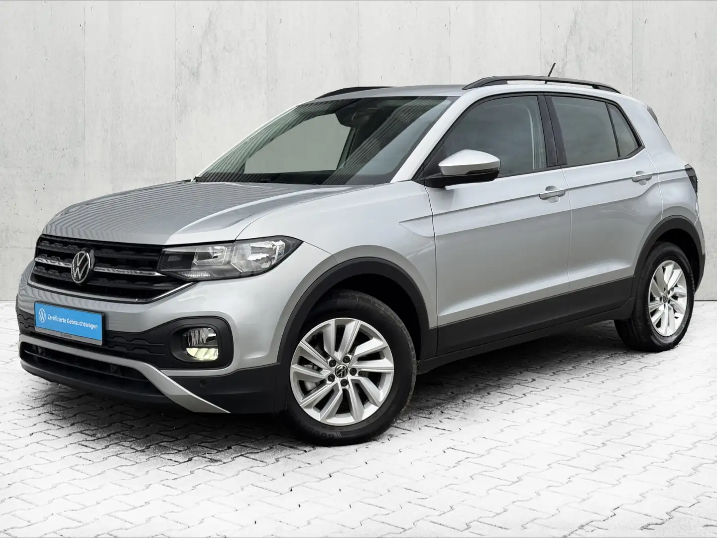 Volkswagen T-Cross 1.0 TSI Life *APP*ACC*PDC* Zilver - 2