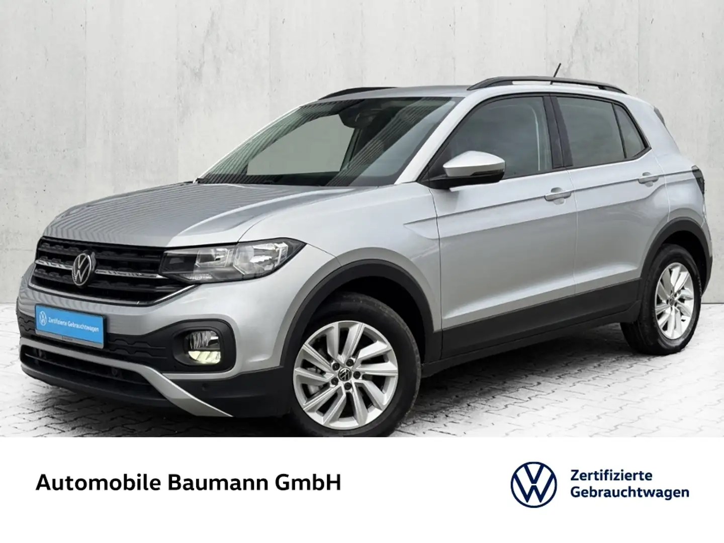 Volkswagen T-Cross 1.0 TSI Life *APP*ACC*PDC* Zilver - 1