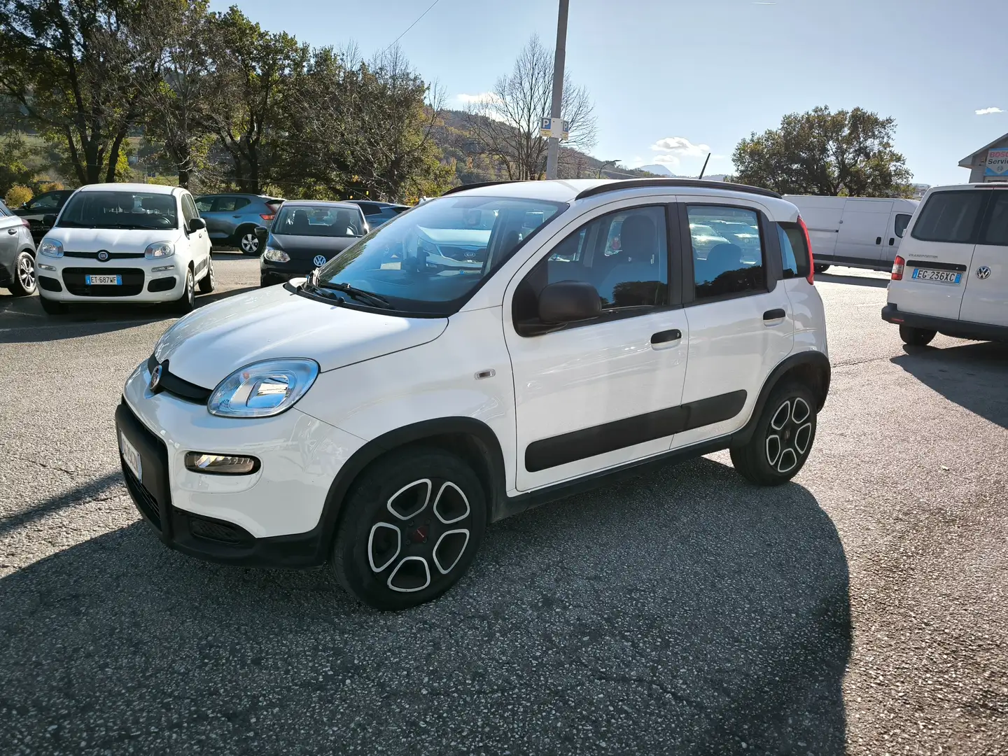 Fiat Panda Panda 0.9 t.air t. natural power City Life 80cv Blanc - 1