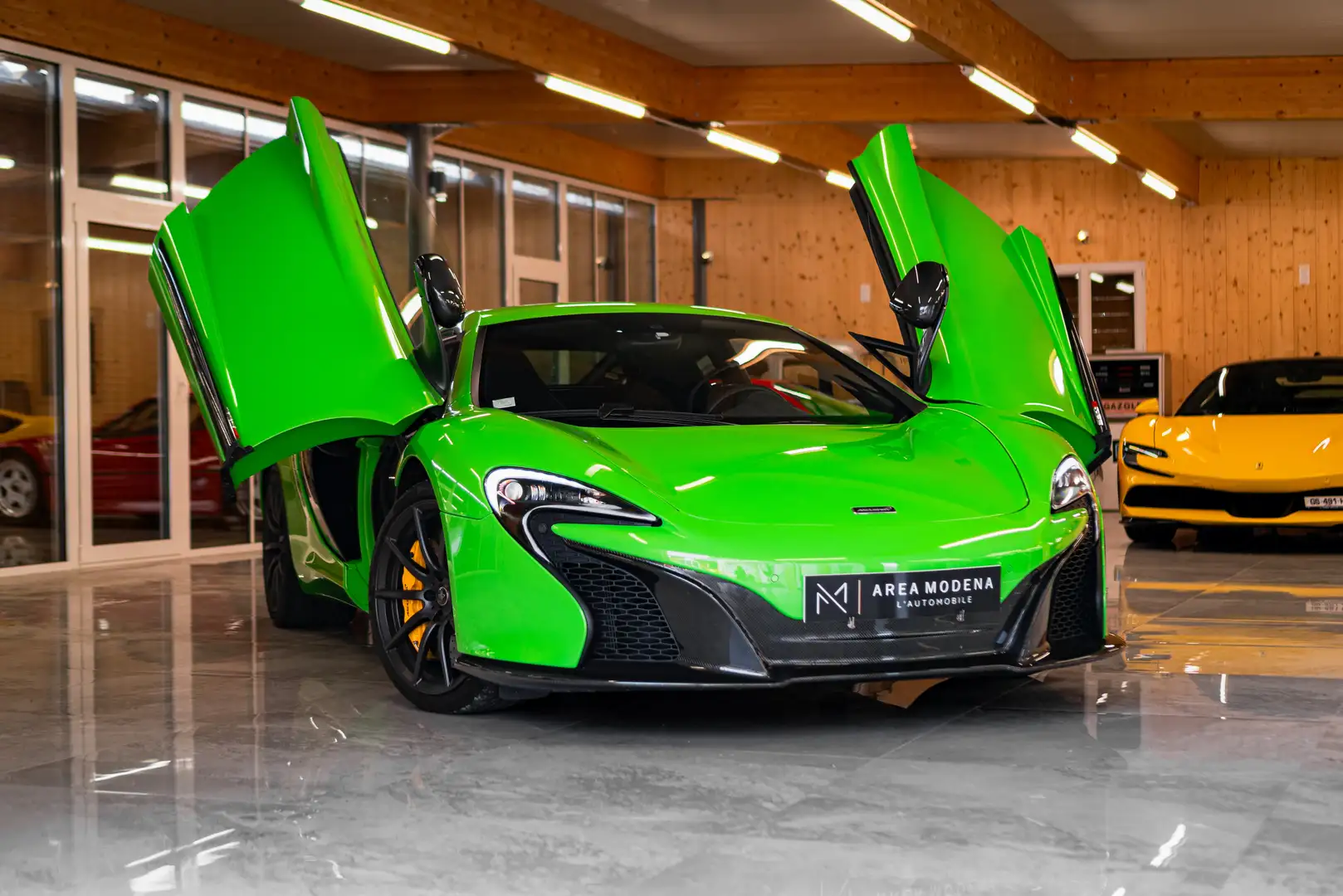 McLaren 650S Coupe Coupé V8 3.8 650 ch Zelená - 1