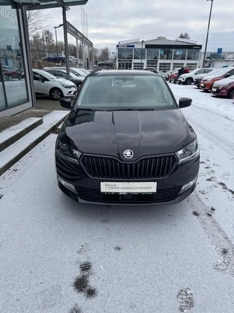 Skoda Fabia Combi Style, Klimaauto., AHK, PDC, Alu Schwarz - 1
