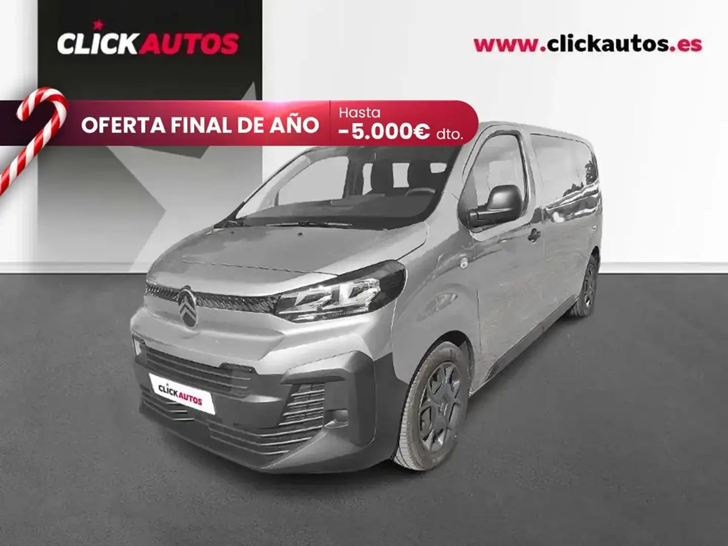 Citroen Jumpy Combi 2.0 BlueHDI Talla M 180 S&S Gris - 1