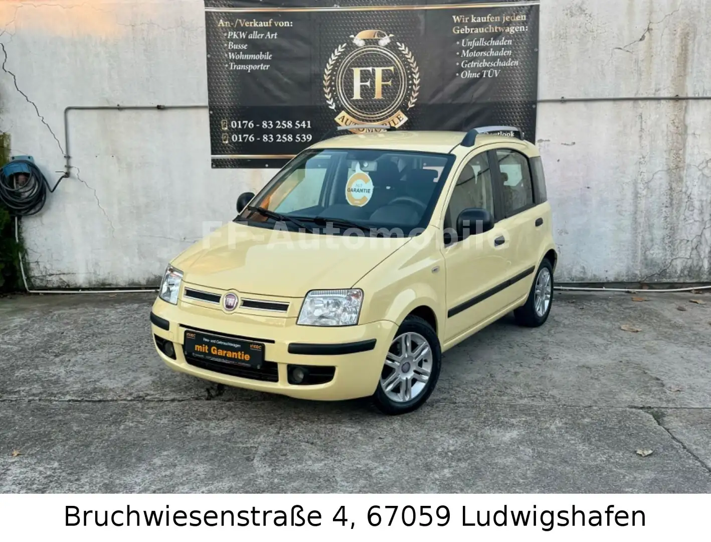 Fiat Panda 1.2 8v *Dynamic* Klimaautomatik*TÜV Neu* Gelb - 1