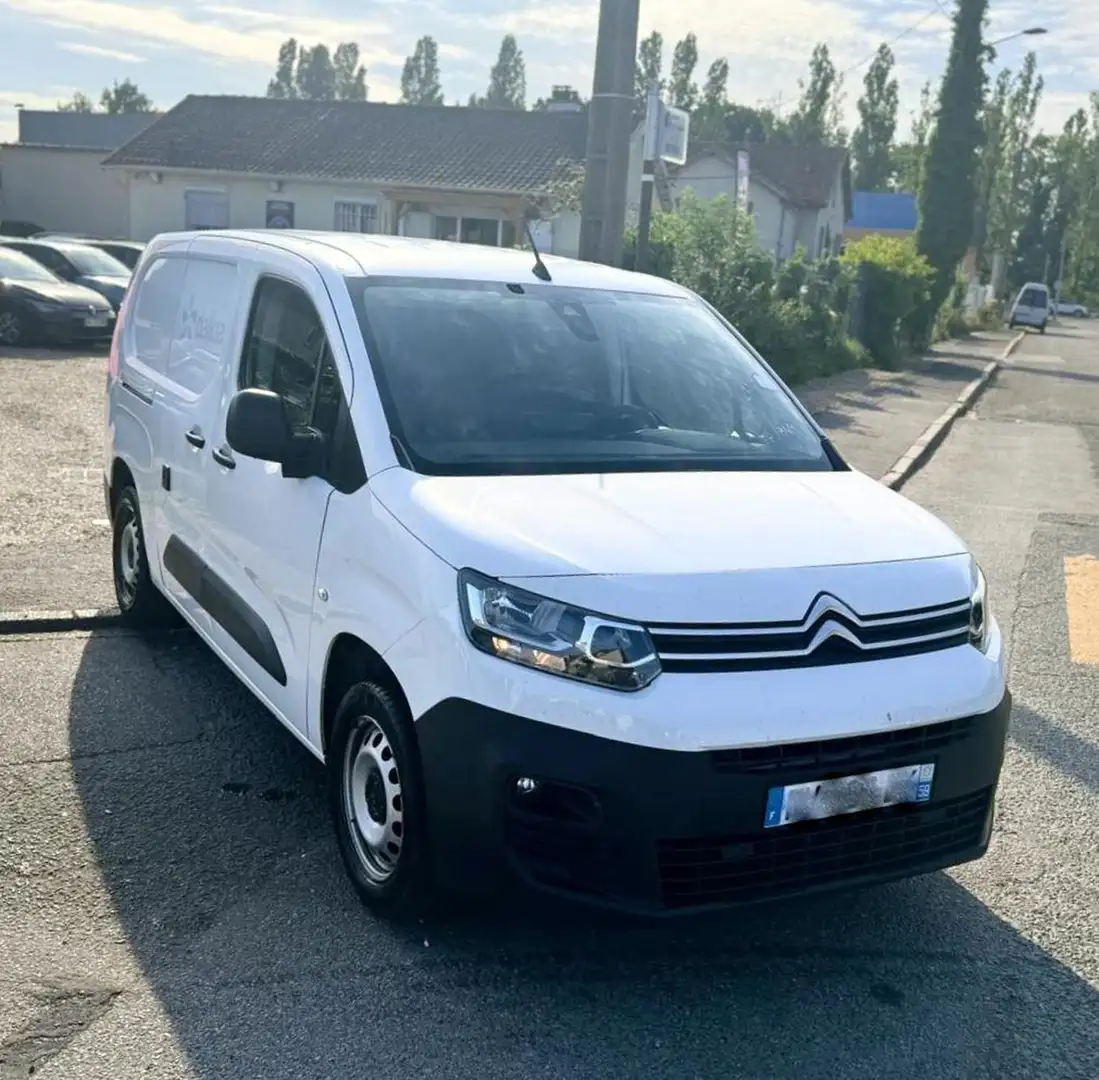 Citroen Berlingo Driver XL 950 1.5 BlueHDi 100CV 3 PLACES GPS 10000 Blanc - 1