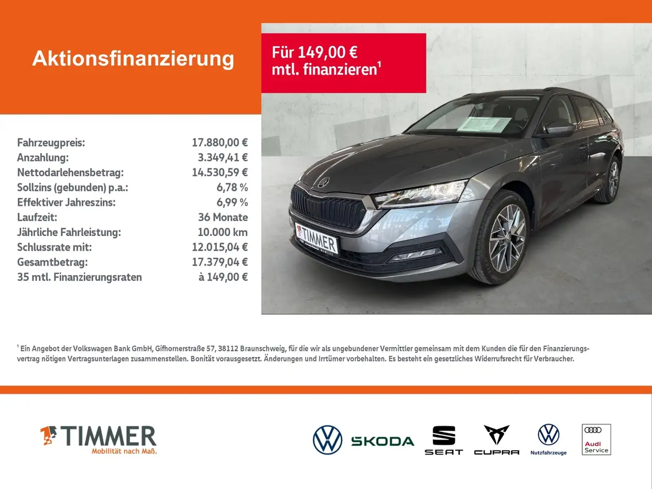 Skoda Octavia Combi TOUR 2.0 TDI 150 PS DSG +LED+ACC+NAVI+SHZ+1, миниатюра 2