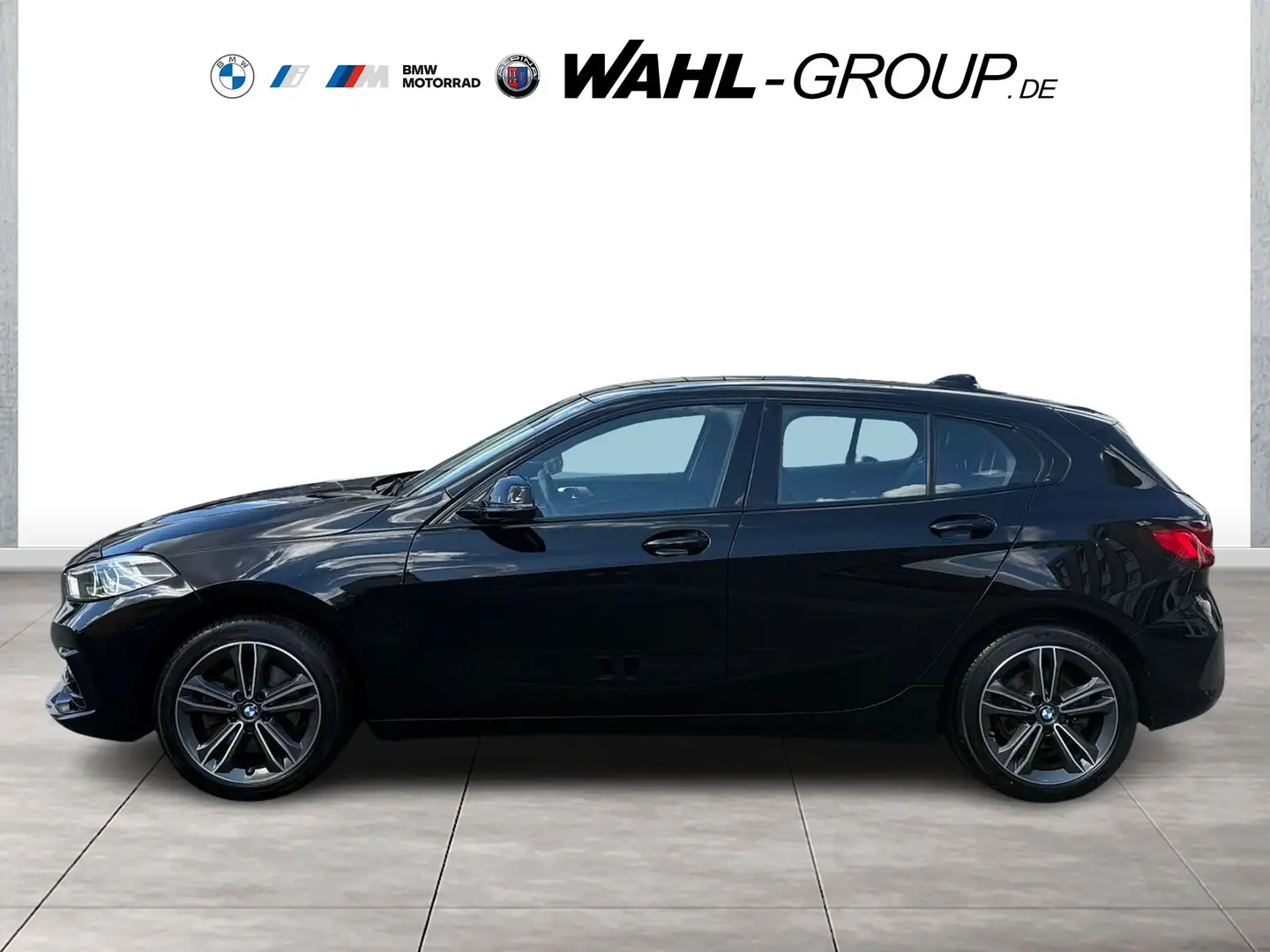 BMW 118 i Sport Line Navi LED SHZ PDC ActiveGuard+ Schwarz - 2