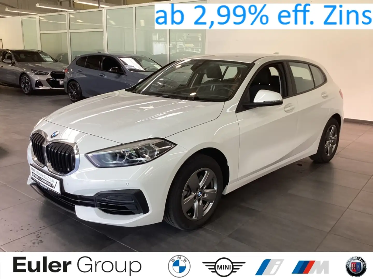 BMW 116 iA Advantage+Comfort AHK Sportsitze LCProf LenkHzg Biały - 1