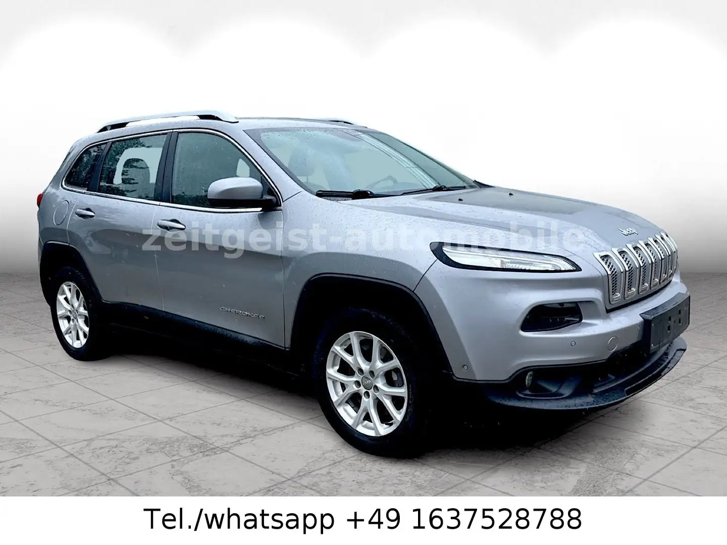 Jeep Cherokee Longitude 4WD*LEDER*NETTO 11.740€* Argento - 1
