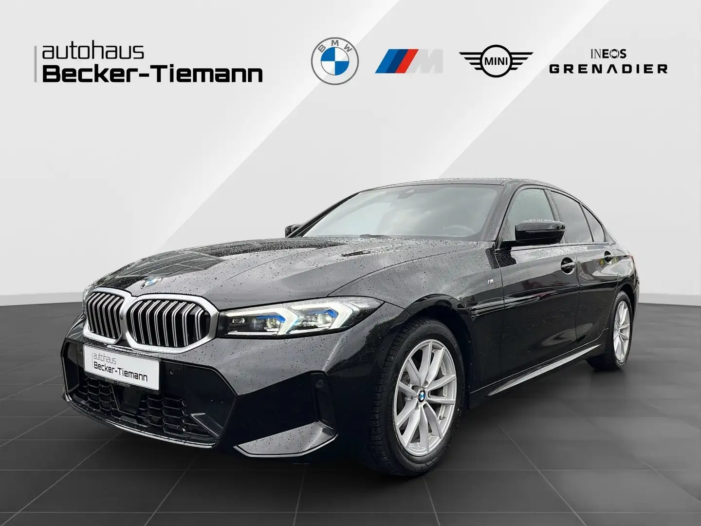 BMW 320 i xDrive Lim. M Sport  HUD AHK GSHD DrivAss ACC Pa Schwarz - 1