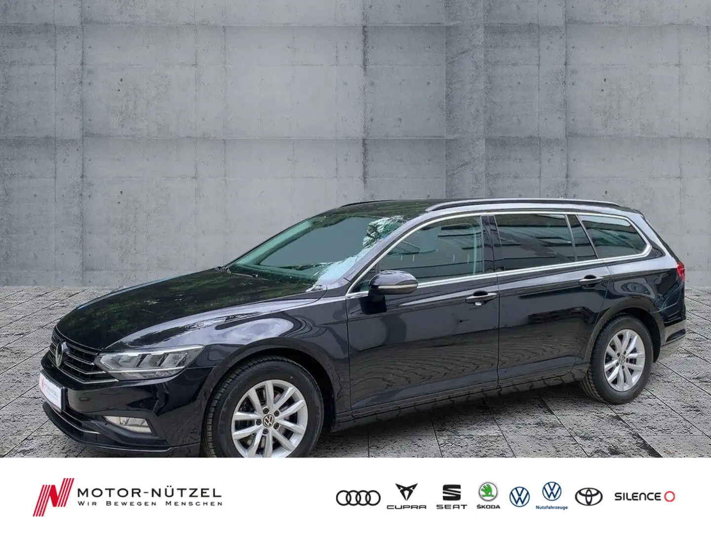 Volkswagen Passat Variant 2.0 TDI DSG BUSINESS LED+NAV+SHZ Schwarz - 1