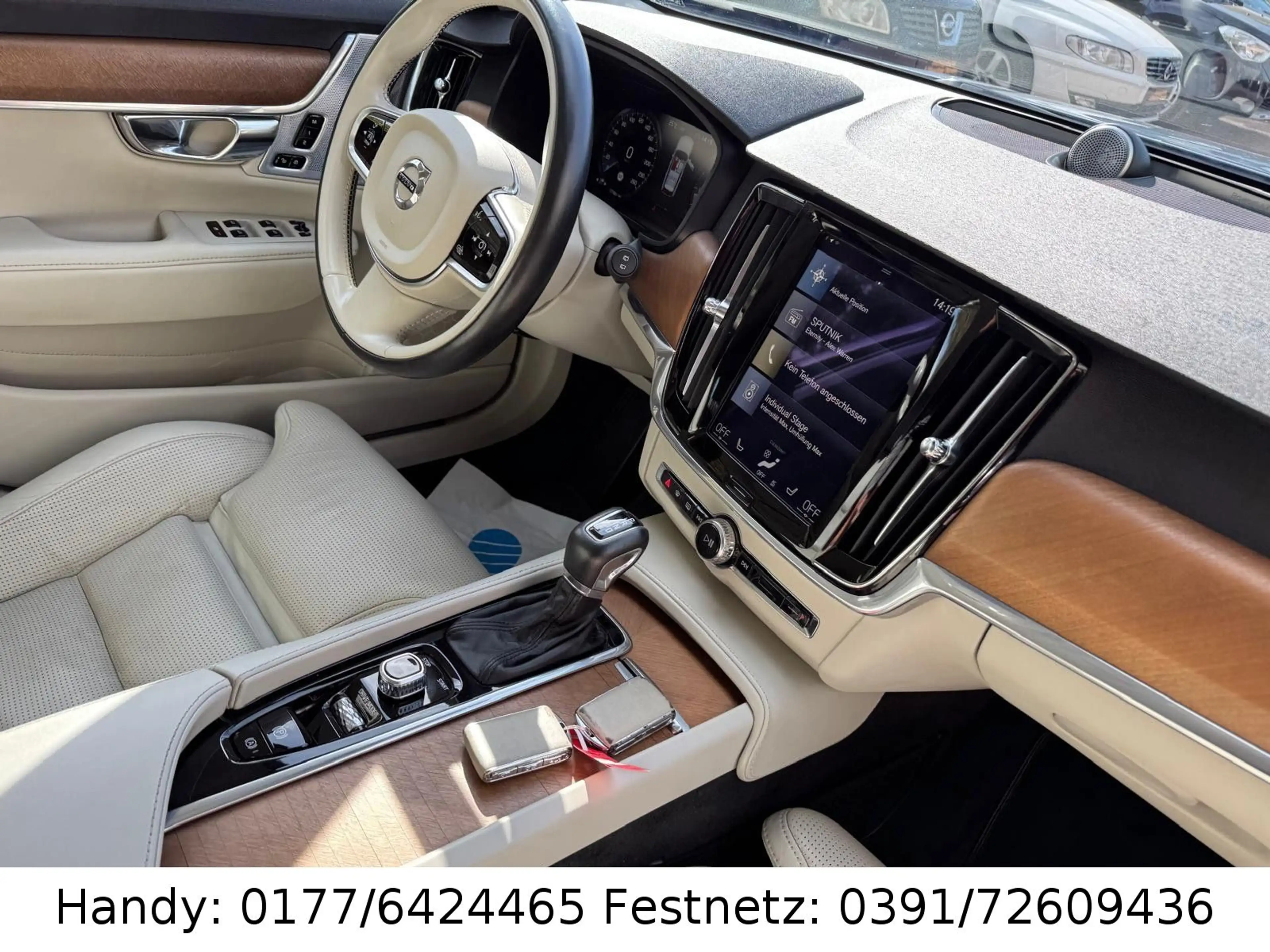 Volvo V90 D5 AWD/AUTOMATIK/NAVI/LEDER/LED/KAMERA/4xSHZ — photo 14