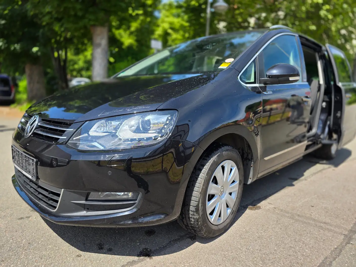 Volkswagen Sharan Negro - 2