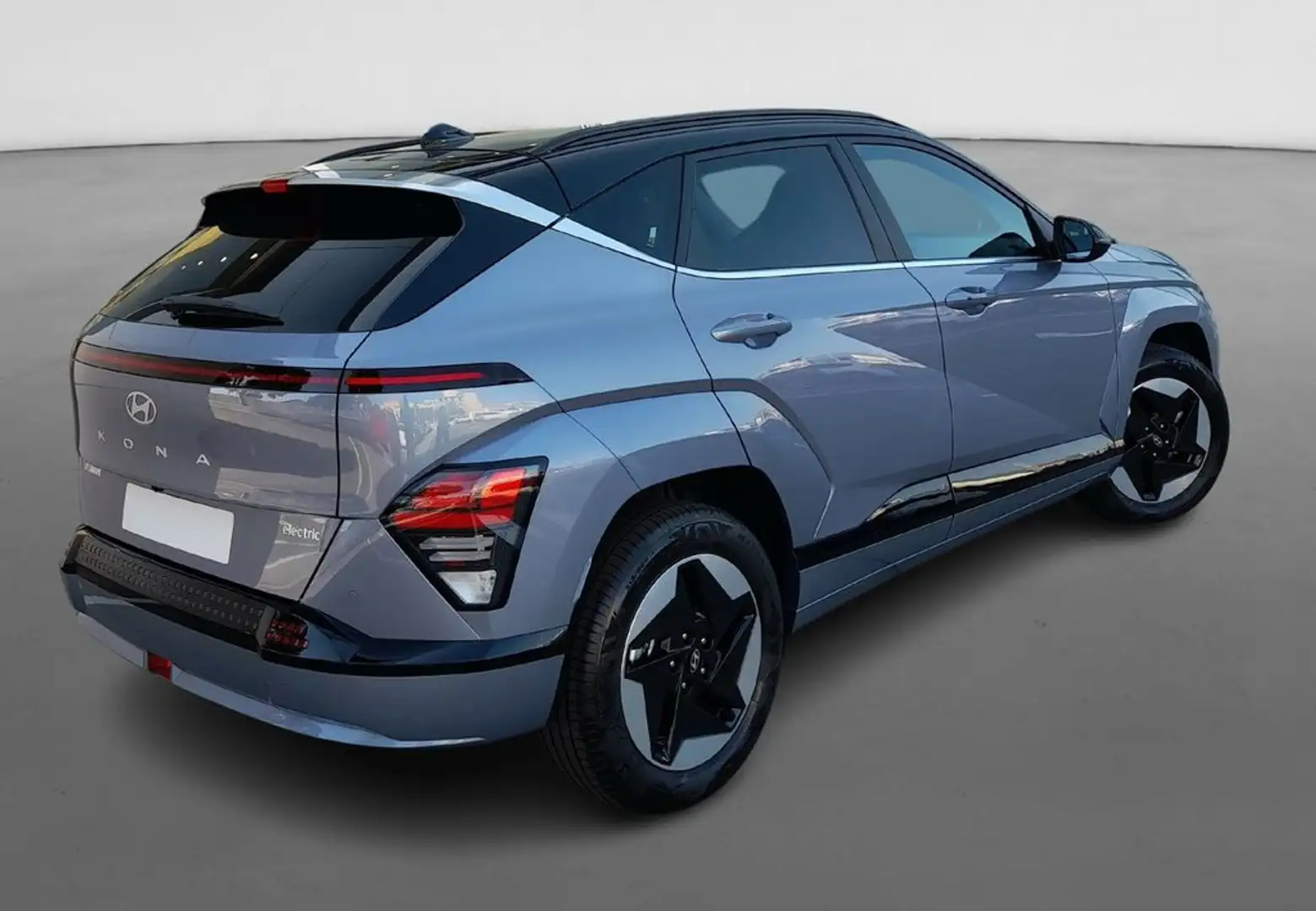 Hyundai KONA Nuevo Eléctrico 160 kW (218 CV) Blackline 17" Bleu - 2