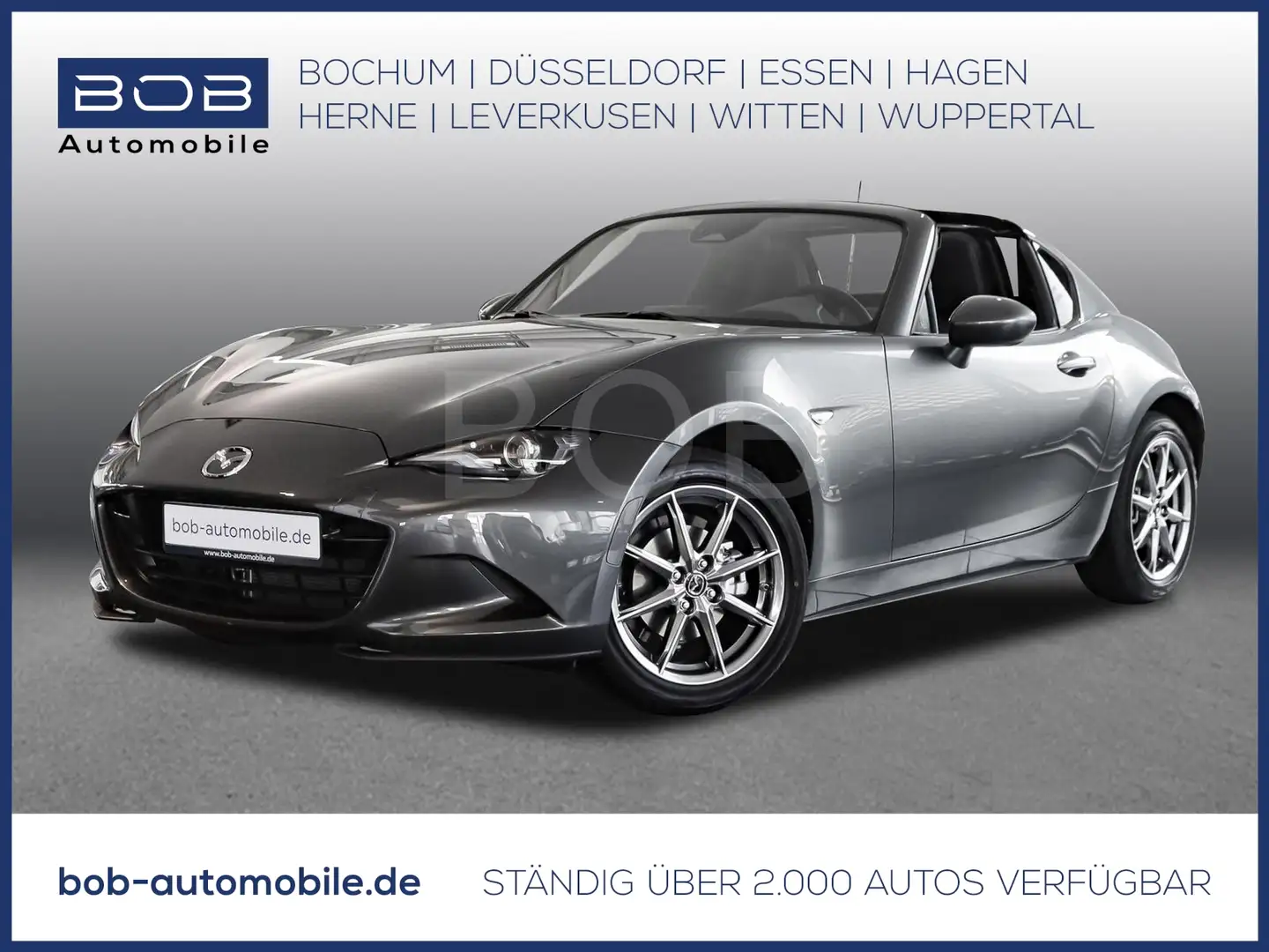 Mazda MX-5 1.5L SKYACTIV-G 132 6MT RWD Exclusive-line Grijs - 1