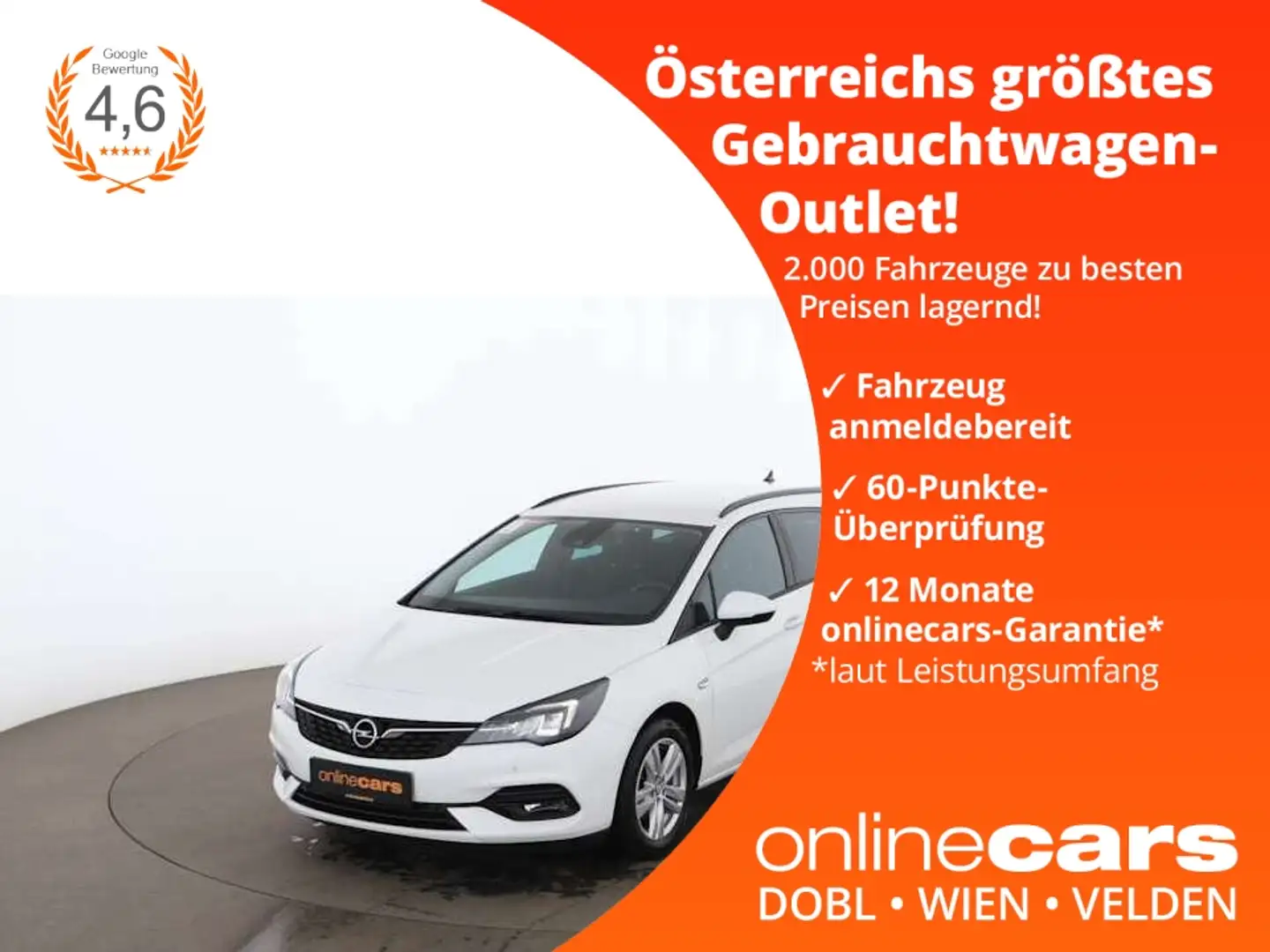 Opel Astra K ST 1.5 CDTi  GS LED NAVI TEMP ASSIST Biały - 1