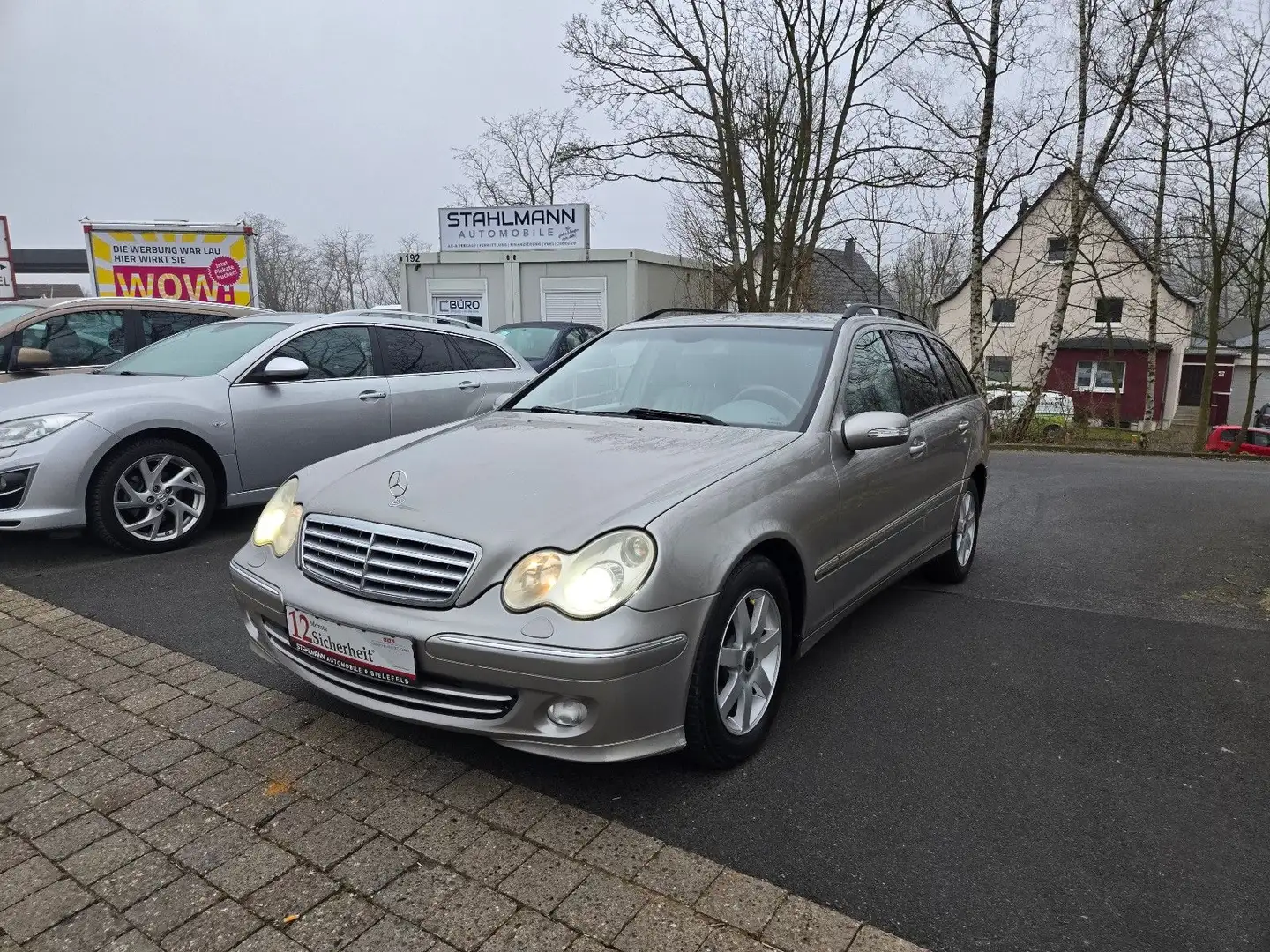 Mercedes-Benz C 220 C -Klasse T-Modell Navi Standheizung Xenon Argent - 1