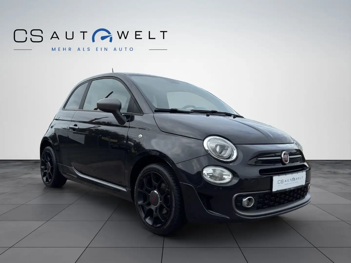 Fiat 500 S 1.2 8V NAVI/PDC/APPLE CARPLAY/TEMPOMAT Schwarz - 2