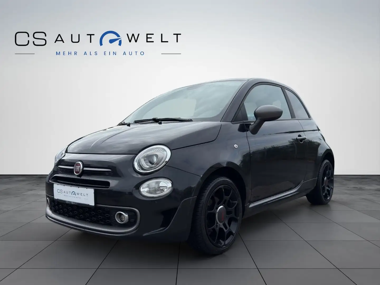 Fiat 500 S 1.2 8V NAVI/PDC/APPLE CARPLAY/TEMPOMAT Schwarz - 1