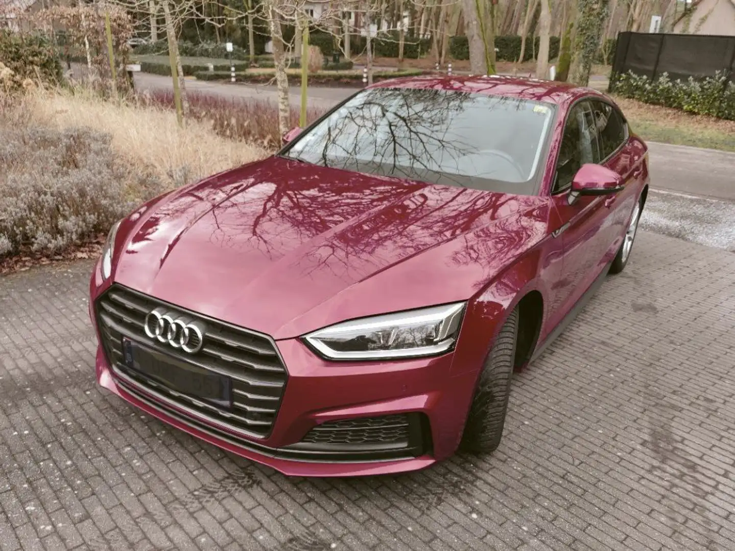 Audi A5 A5 g-tron S tronic Bus.Ed. S-Line - B&O sound syst Rouge - 1