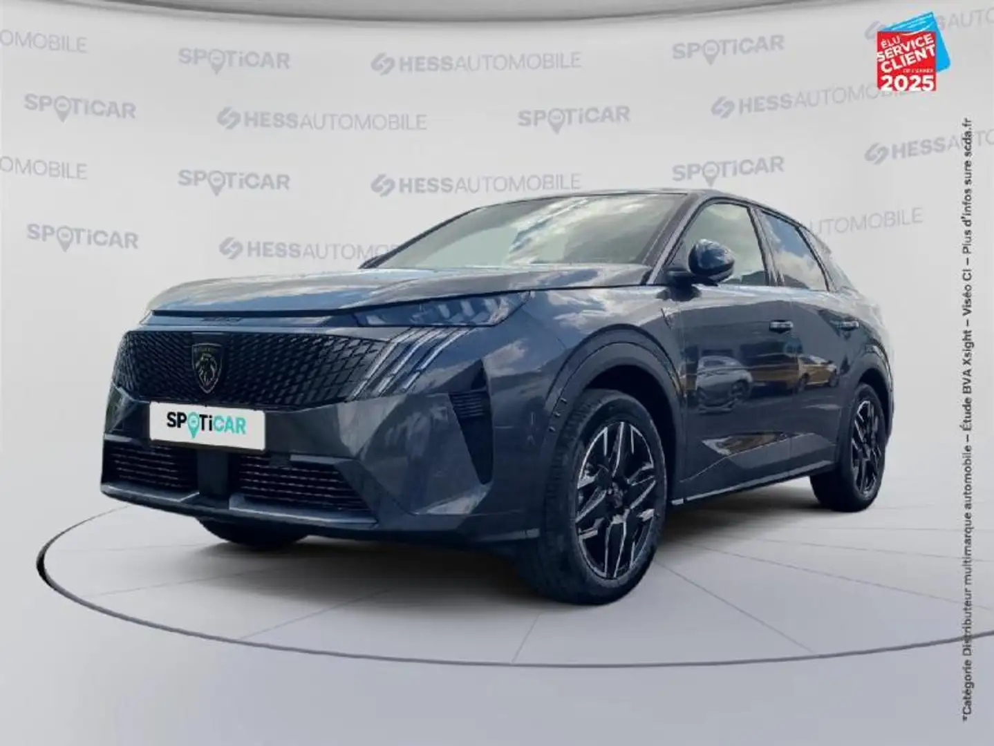 Peugeot 3008 1.2 Hybrid 145ch GT e-DCS6 siva - 1