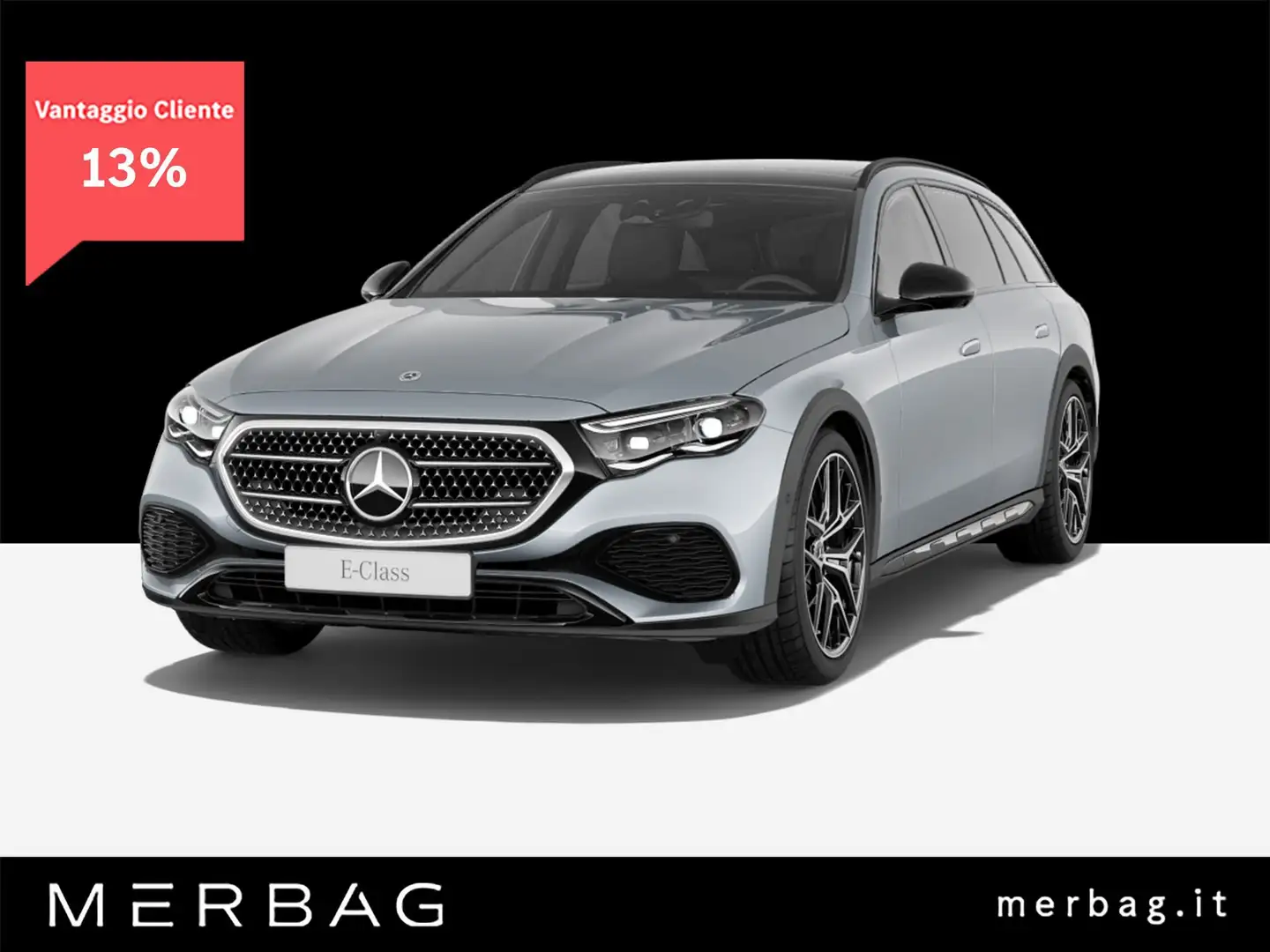 Mercedes-Benz E 220 d Mild hybrid 4Matic S.W. Premium All Terrain Silber - 1