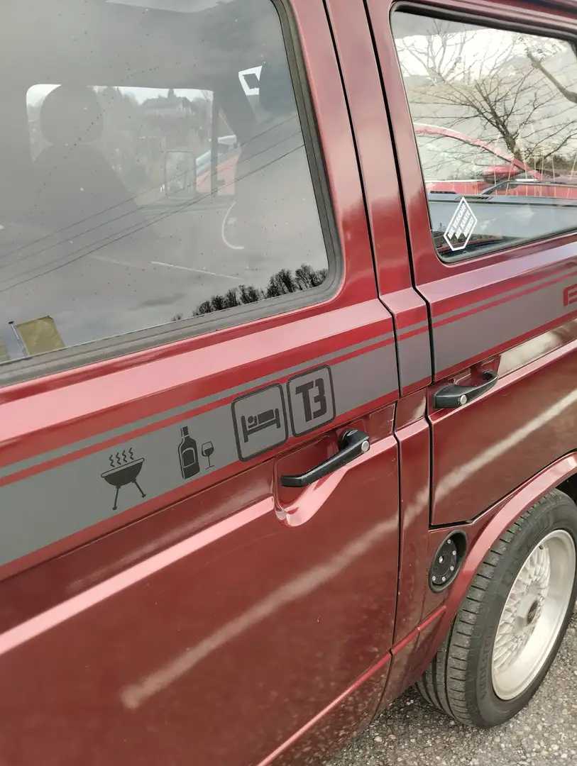 Volkswagen T3 TRANSPORTER Rojo - 2