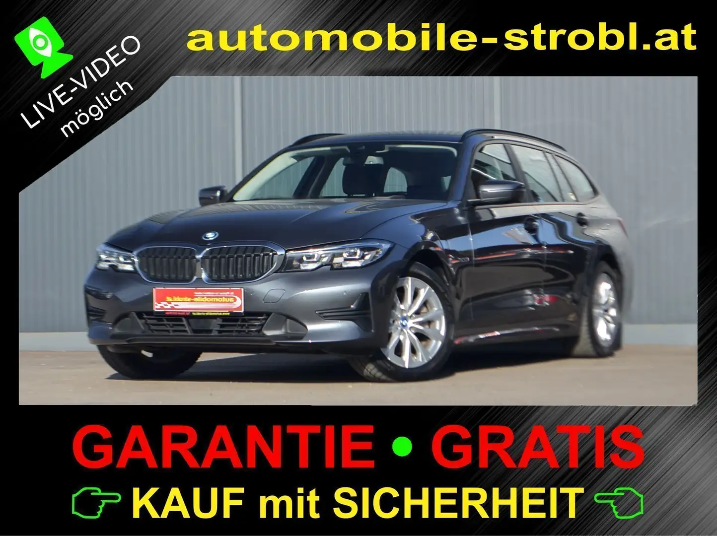 BMW 320 e PHEV Adv. Virt.C LED ACC GARANTIE Gris - 1