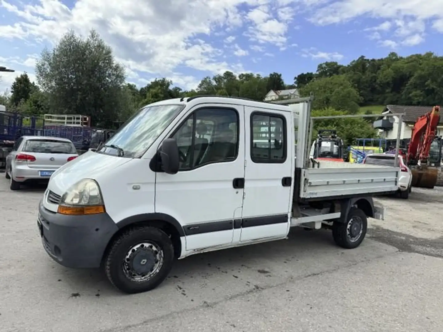 Renault Master III HD Pritsche+Doka Weiß - 1