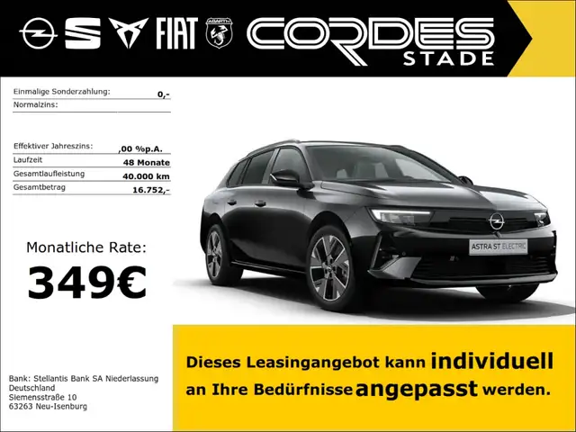 Opel Astra Sports Tourer Edition Elektromotor Digitales Cockp
