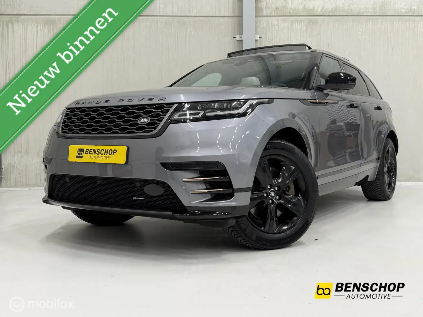 Land Rover Range Rover Velar 2.0 P400e R-Dynamic Panodak Leer Virtual ACC LED T Gris - 1