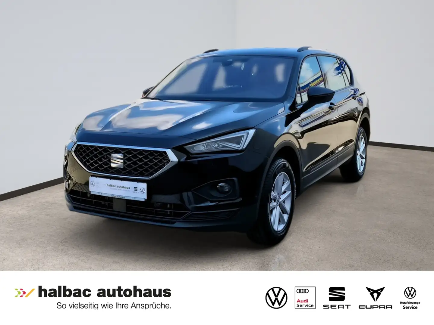 SEAT Tarraco 2.0 TDI DSG Style+AHK+NAVI+BEHEIZBFRONTSCH+PDC+SH Negru - 1