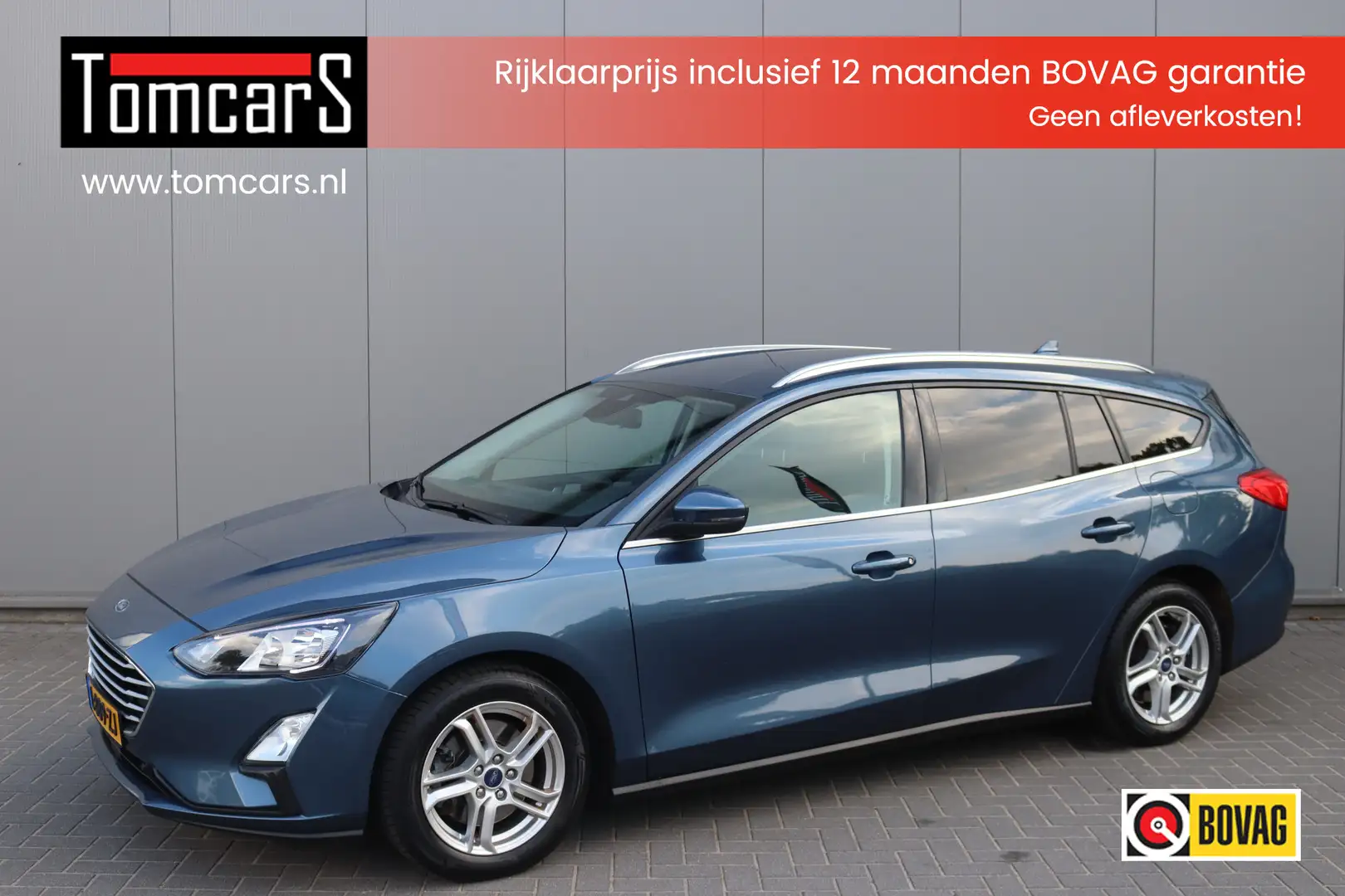 Ford Focus Wagon 125PK EcoB. Trend Edition Carplay-android/Ca Bleu - 1