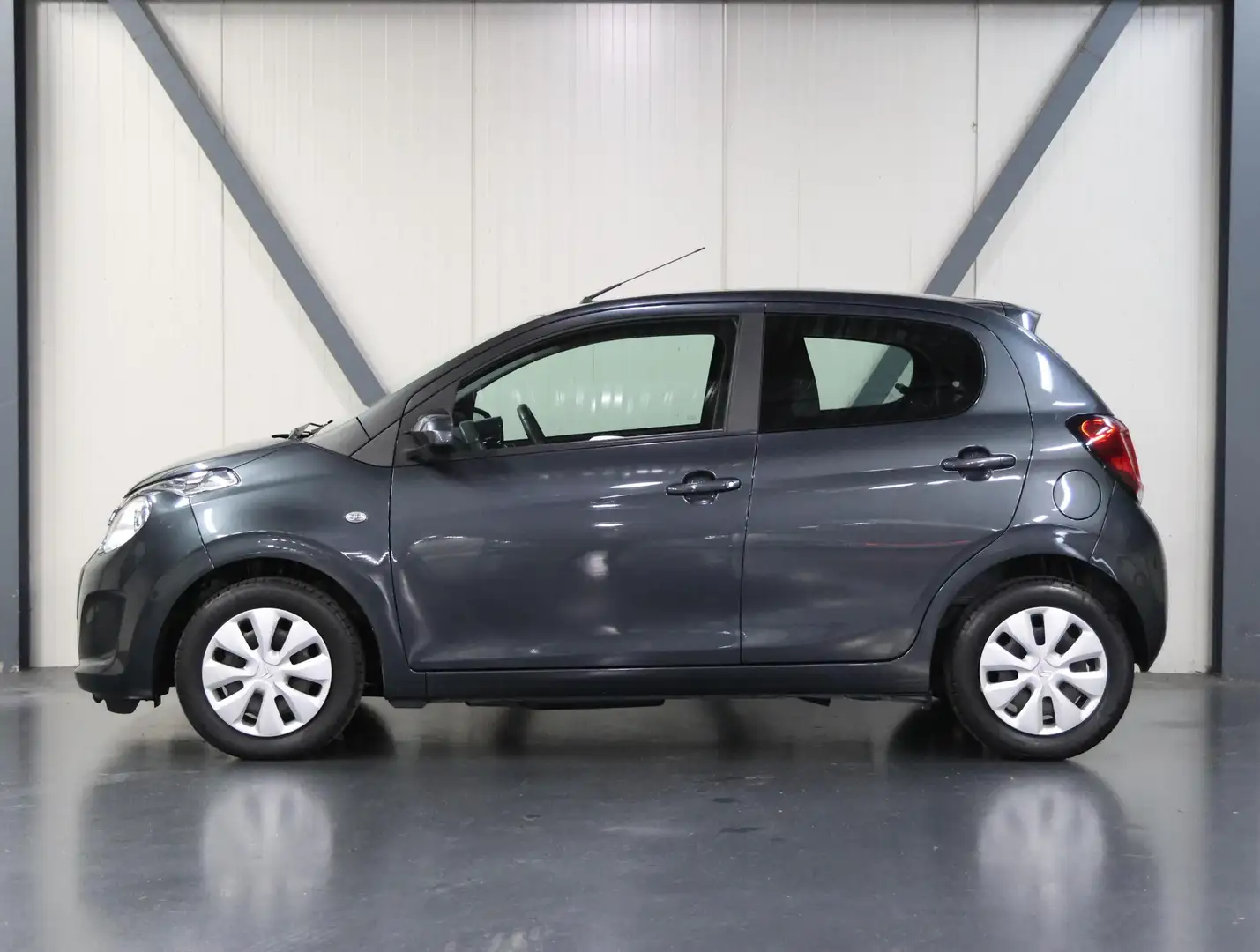 Citroen C1 1.0 VTi Feel | AppleCarplay/AndroidAuto | Airco | Grijs - 2