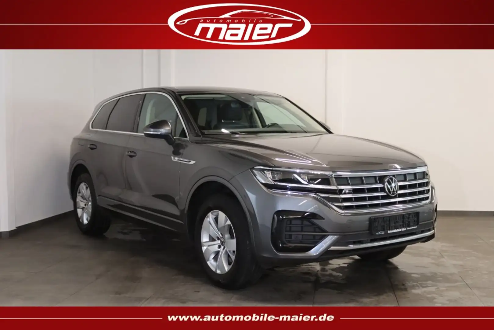 Volkswagen Touareg 3.0 TDI 4M Atmosphere R Line-NAV-LED-AHK Grau - 1