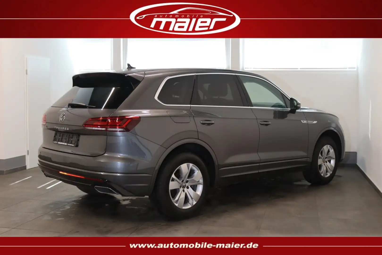 Volkswagen Touareg 3.0 TDI 4M Atmosphere R Line-NAV-LED-AHK Grau - 2