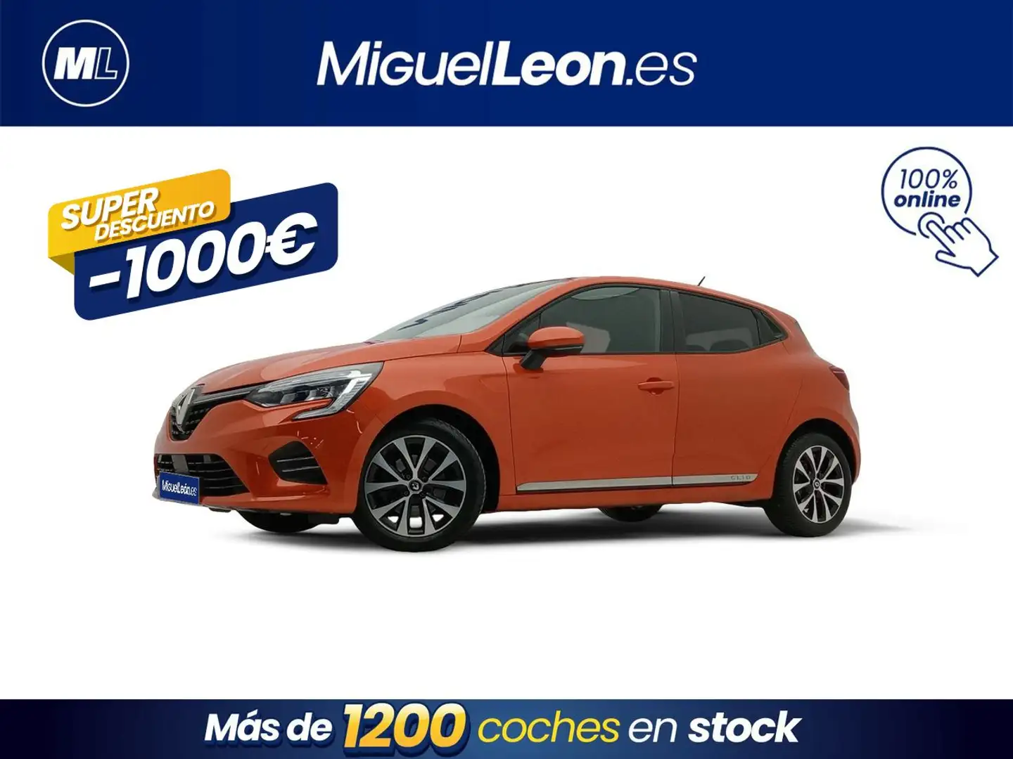 Renault Clio Blue dCi Business 63kW Naranja - 1