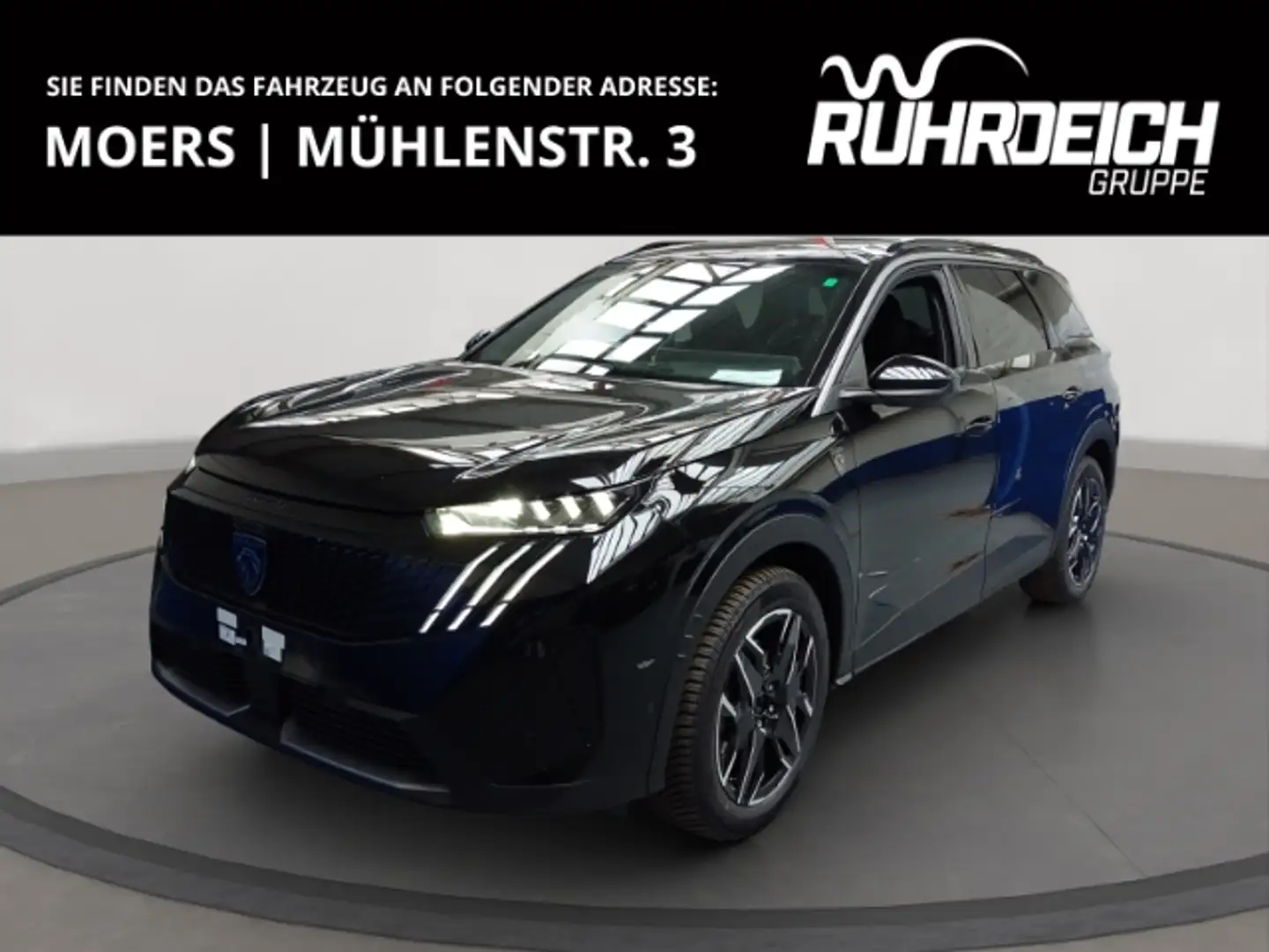 Peugeot 5008 GT HYBRID 136 e-DSC6 +AHK+360KAM+PANO+KEYL.+NAV+AC Negro - 1