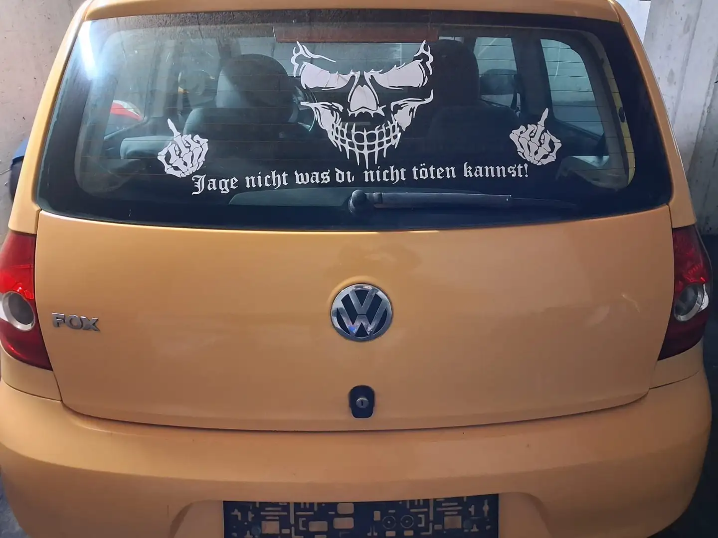 Volkswagen Fox 1,2 Gelb - 2
