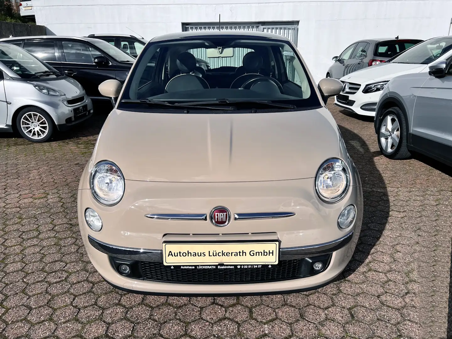 Fiat 500 500 1.2 Lounge Beige - 2
